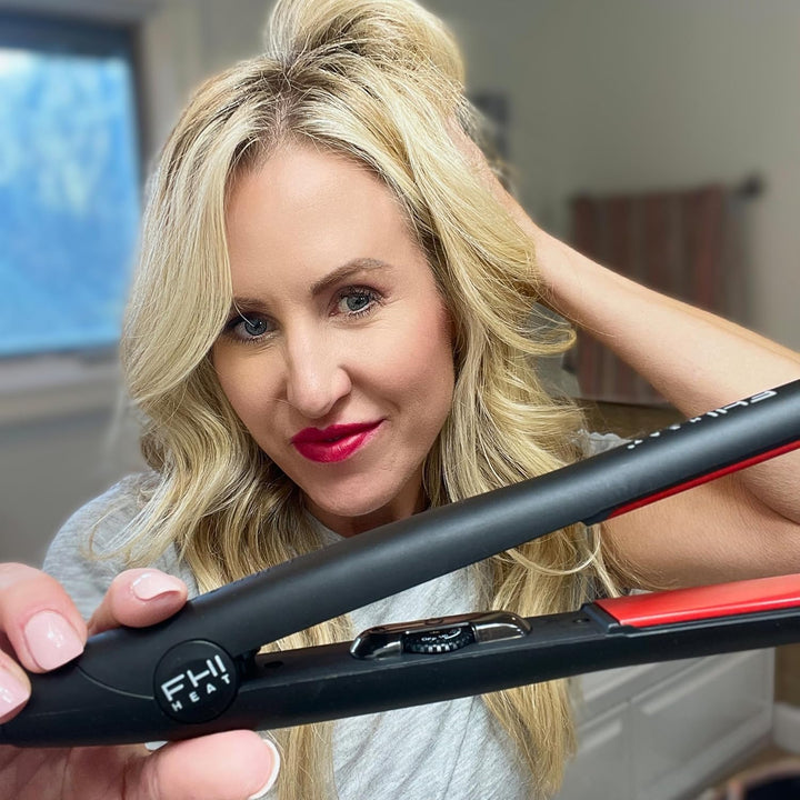 FHI Heat Platform Plus Curve Pro - Plancha de pelo de 1 pulgada \u2...