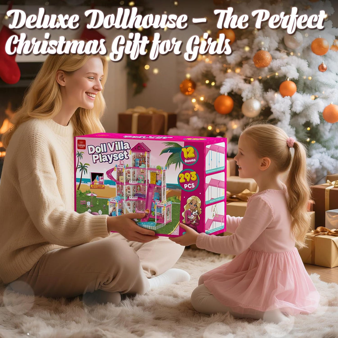 Lehoo Castle Casa de muñecas Dreamhome casa de muñecas de