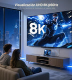 [Certificado HDMI de ultra alta velocidad] Cable Matters Long 8K HDMI Cable