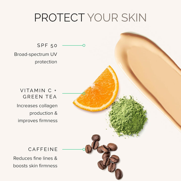 MDSolarSciences Gleam + Glow Protector solar SPF 50 | Hidratante te...
