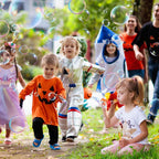 80 mini varitas de burbujas de Halloween, recuerdos de fiesta de