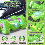 Wupuaait Auto a control remoto para niños, juguetes de autos acrobá...