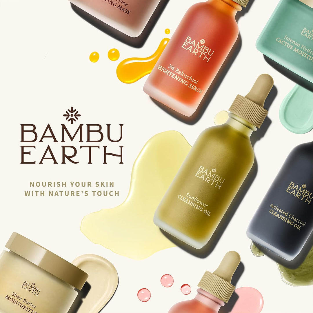 Bambu Earth Tónico facial de sidra de manzana, tóner clarificador y...