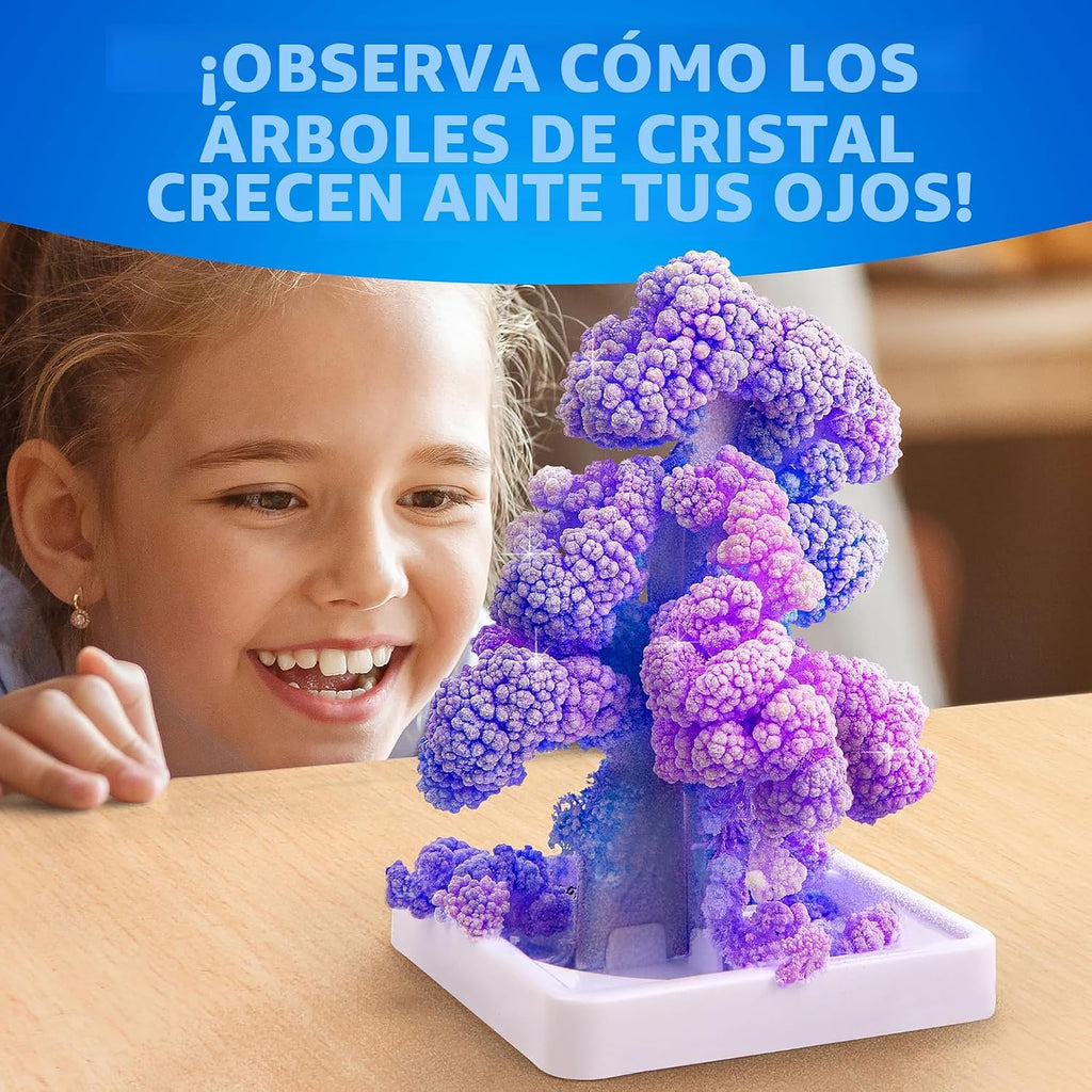 National Geographic Crystal Growing Kit con 5 Unique Activities