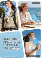 Ventilador portátil Aecooly Mighty | Refrigeración máxima de 20 hor...