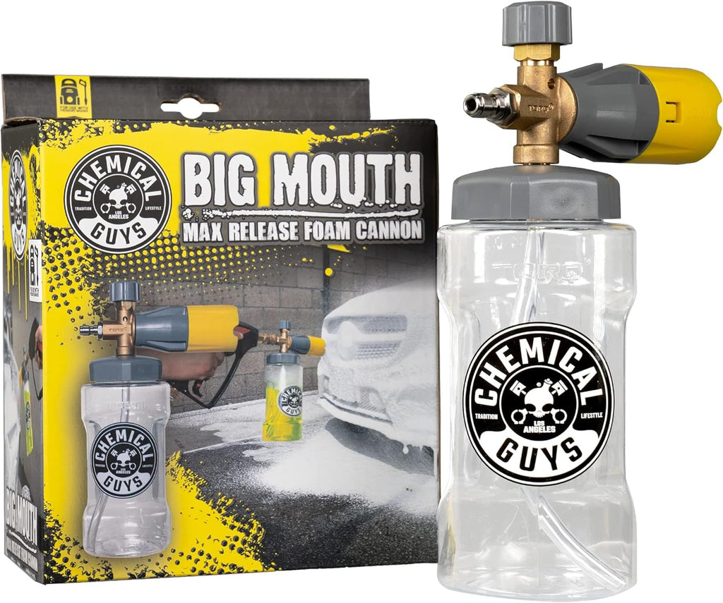 Chemical Guys, Big Mouth Max - Cañón de espuma para lavadoras a presión