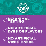 Tom's of Maine Whole Care Pasta de dientes natural con flúor, c...