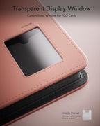 Carpeta de carga superior con 4 bolsillos con ventana de