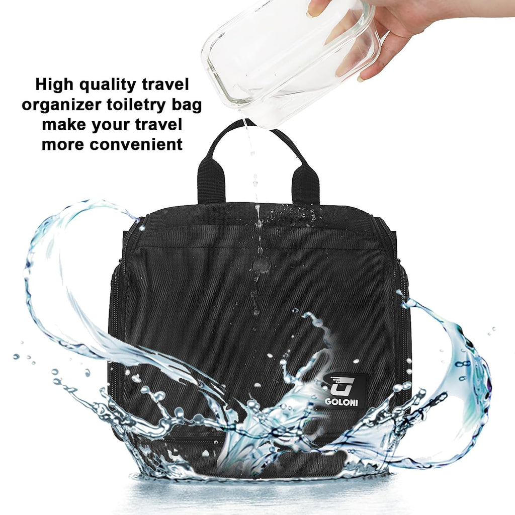 Neceser colgante para hombres y mujeres, organizador resistente al