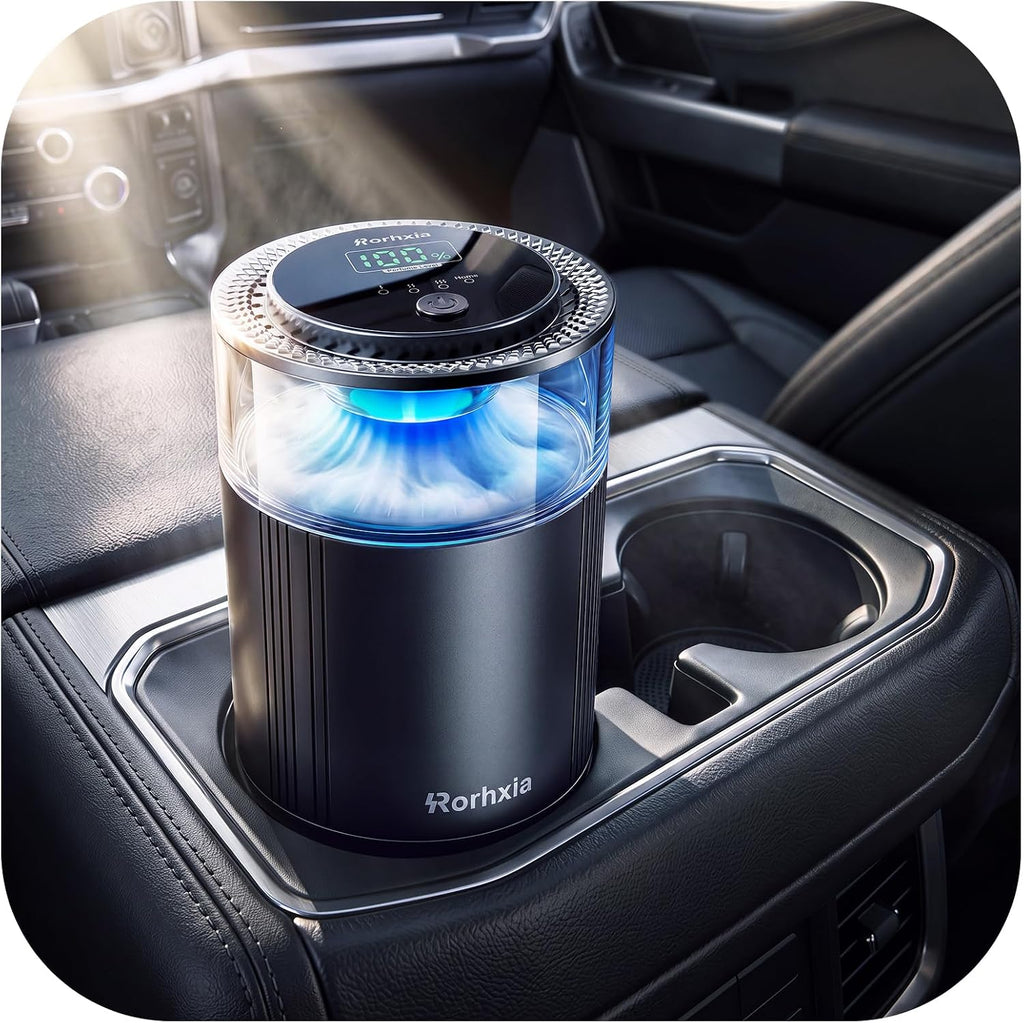 Rorhxia Ambientador inteligente para automóvil, encendido/apagado