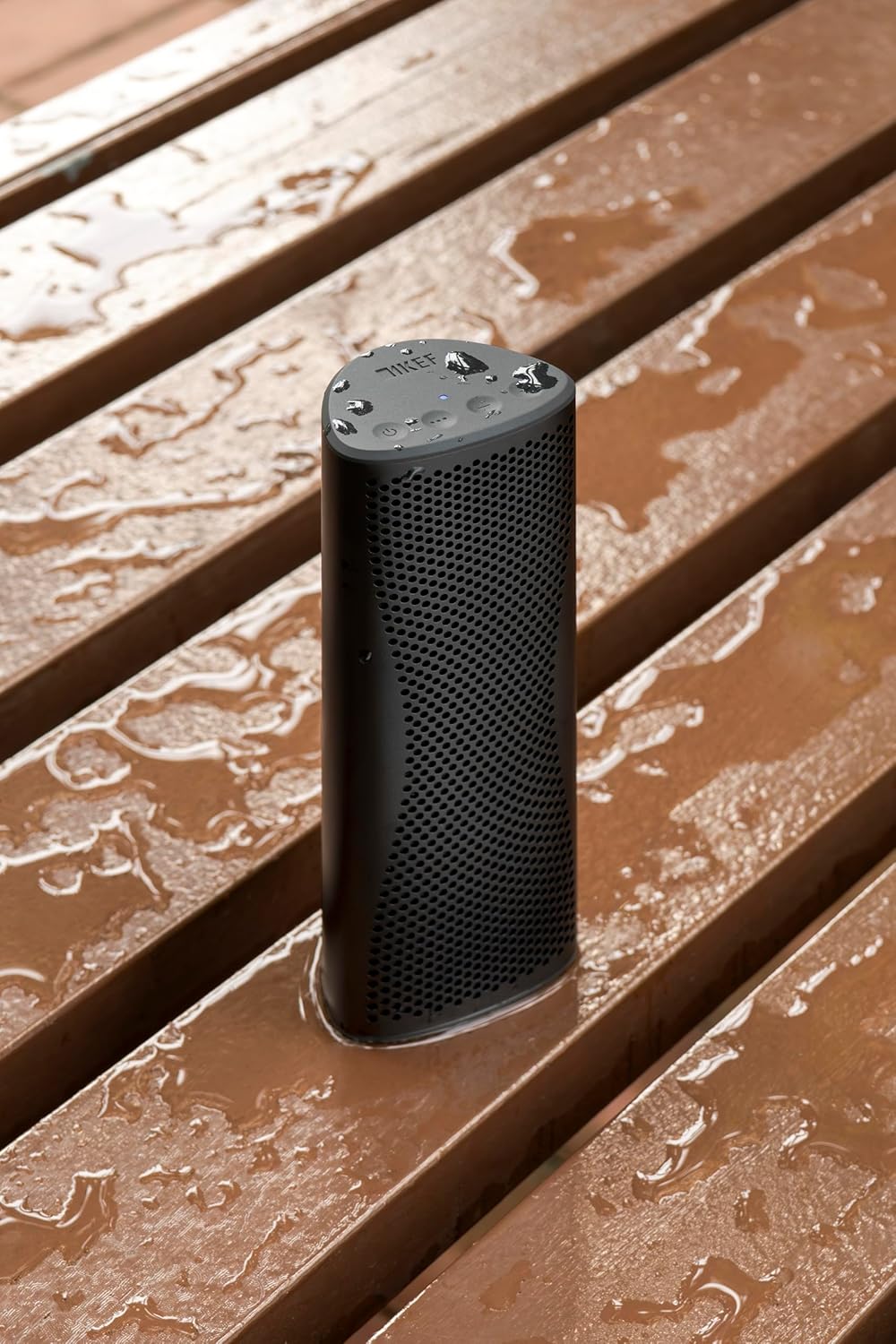 KEF Muo Altavoz portátil de alta fidelidad (negro medianoche)