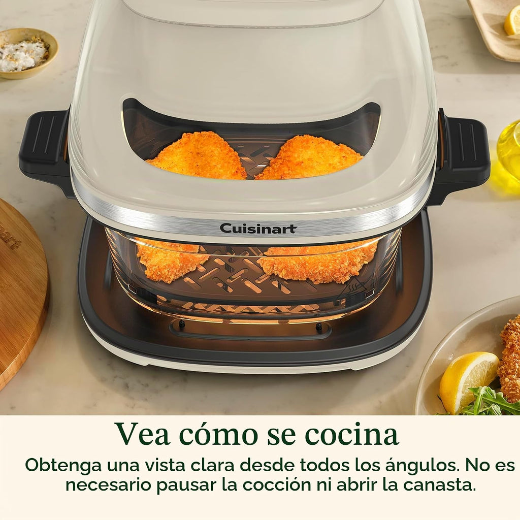 Cuisinart Freidora de aire ClearView 4.5qt. Capacidad Tahini