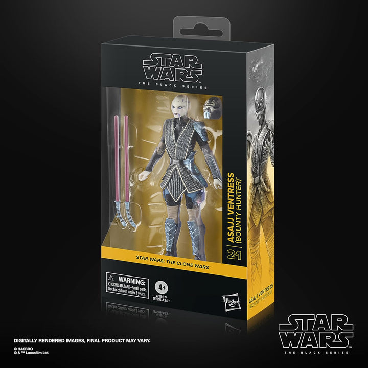 STAR WARS The Black Series Asajj Ventress The Clone Wars