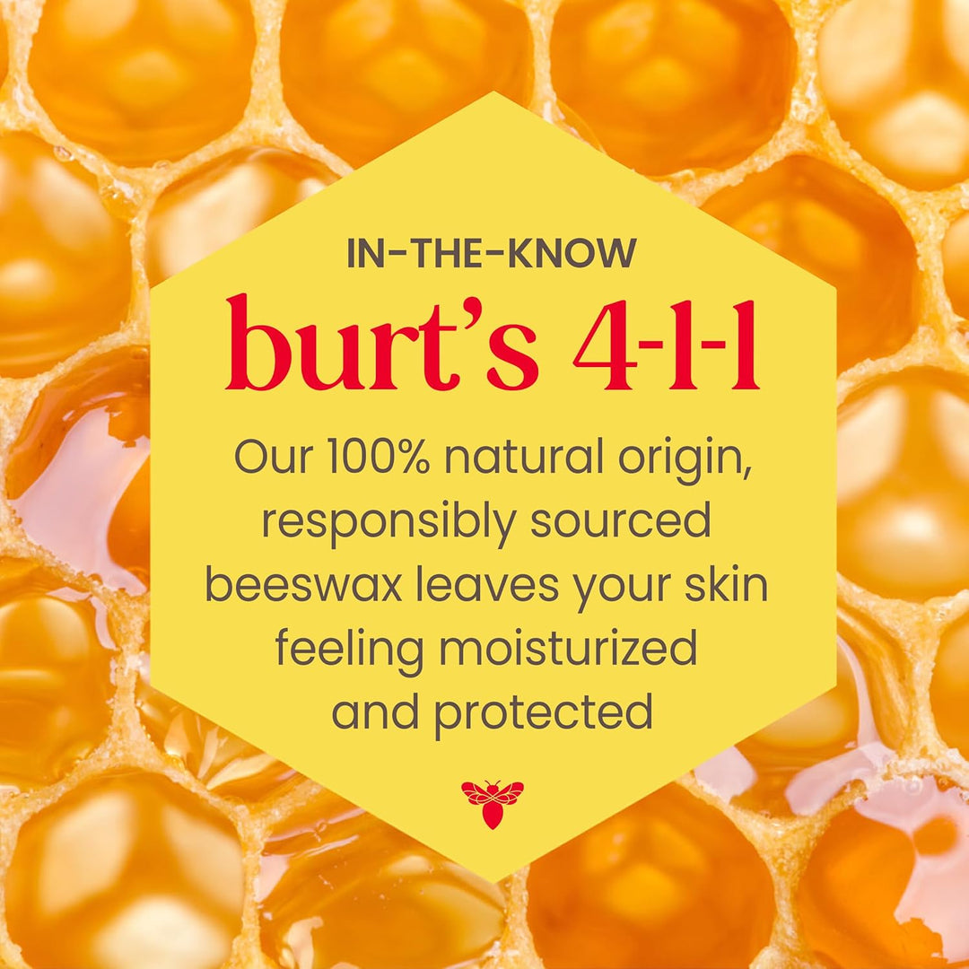 Burt's Bees - Bálsamo labial para rellenar los calcetines, fórm...