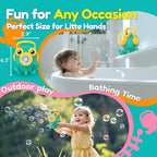 Máquina de burbujas de pulpo con luz LED, fabricante automático giratorio