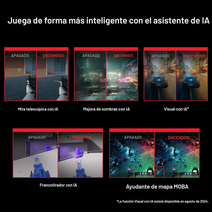 ASUS ROG PG32UCDP - Monitor para juegos OLED de 32 pulgadas 4K 240H...
