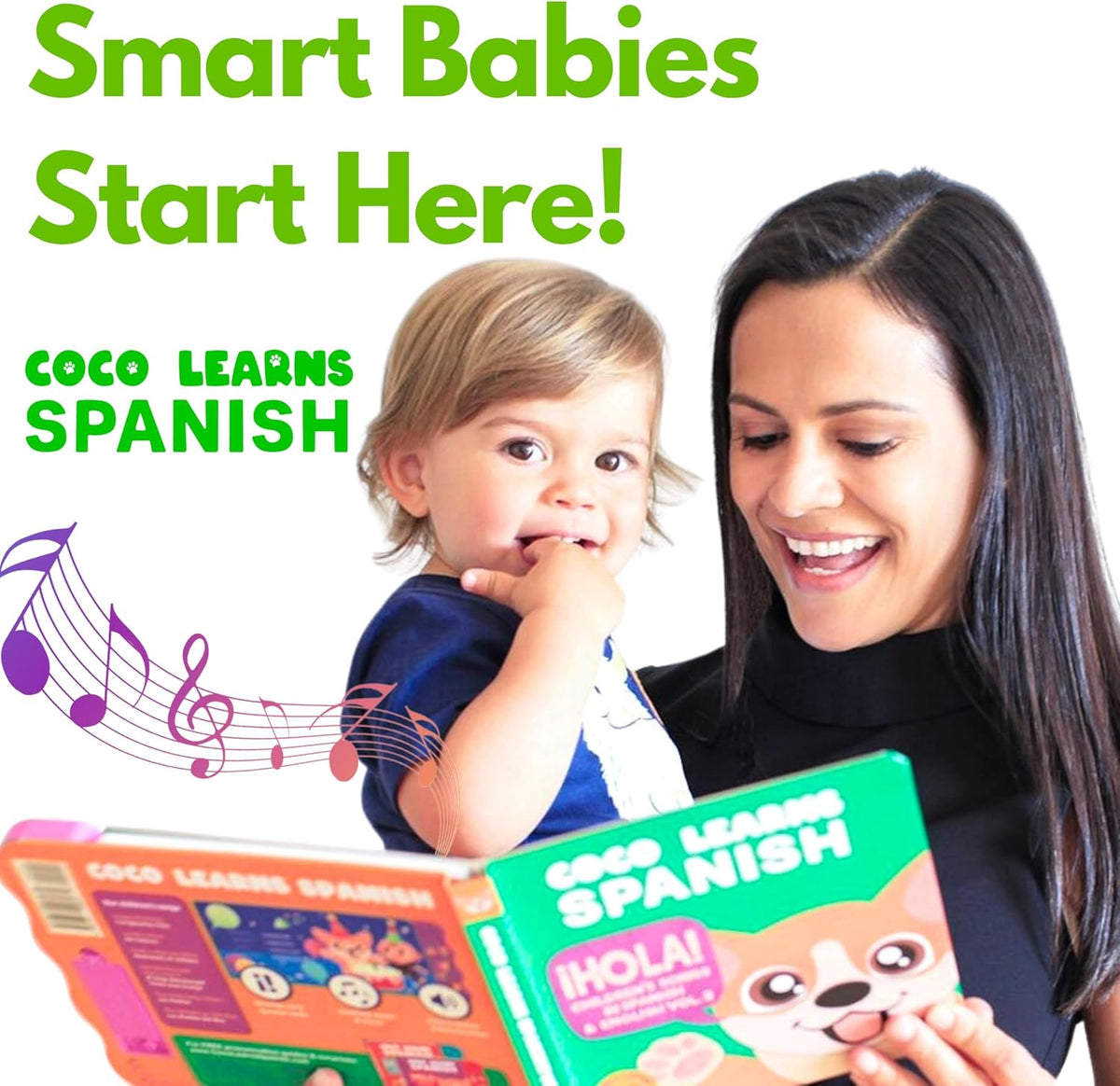 Coco Learns Spanish Vol. 3, Libros en español para niños de 1 a 3 años