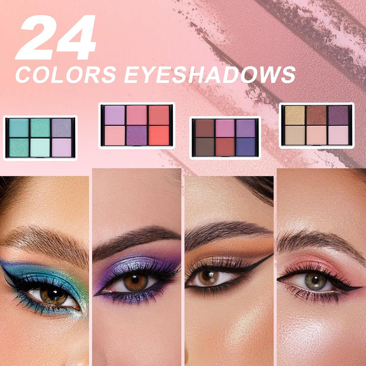 Kit de maquillaje para niñas adolescentes, juego completo de cosmét...