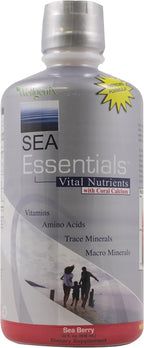Wellgenix Sea Essentials - Minerales líquidos traza minerales, paquete, 1