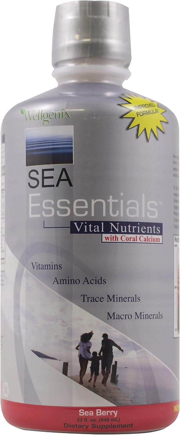 Wellgenix Sea Essentials Suplemento dietético mineral líquido con t...