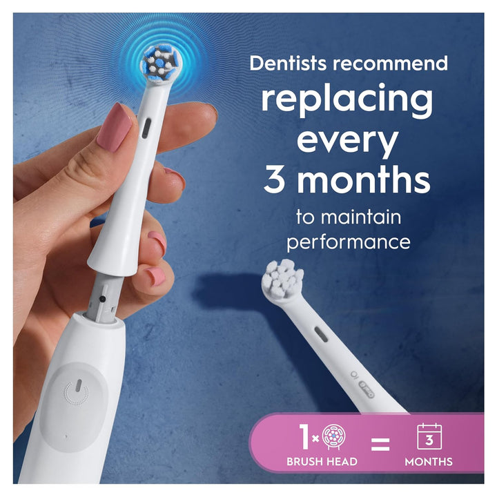 Oral-B iO Series Gentle Care, cabezales de cepillo redondos de repu...