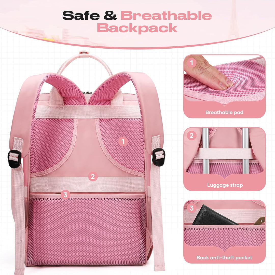 Maelstrom Mochila de viaje para mujeres y hombres, mochila para lap...
