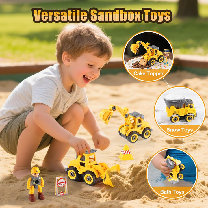 LUDILO Juguetes para niños pequeños de 3 a 5 años: Mini ensamblaje...