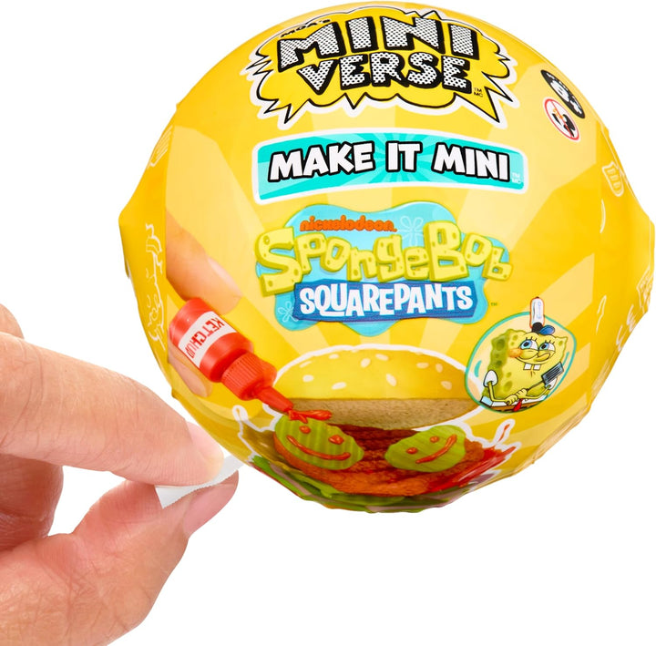 MGAs Miniverse Hazlo Mini Bob Esponja Mini Coleccionables