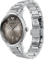 Reloj para hombre Emporio Armani Archetipo de tres agujas con fecha en acero inoxidable (Modelo: AR11825)