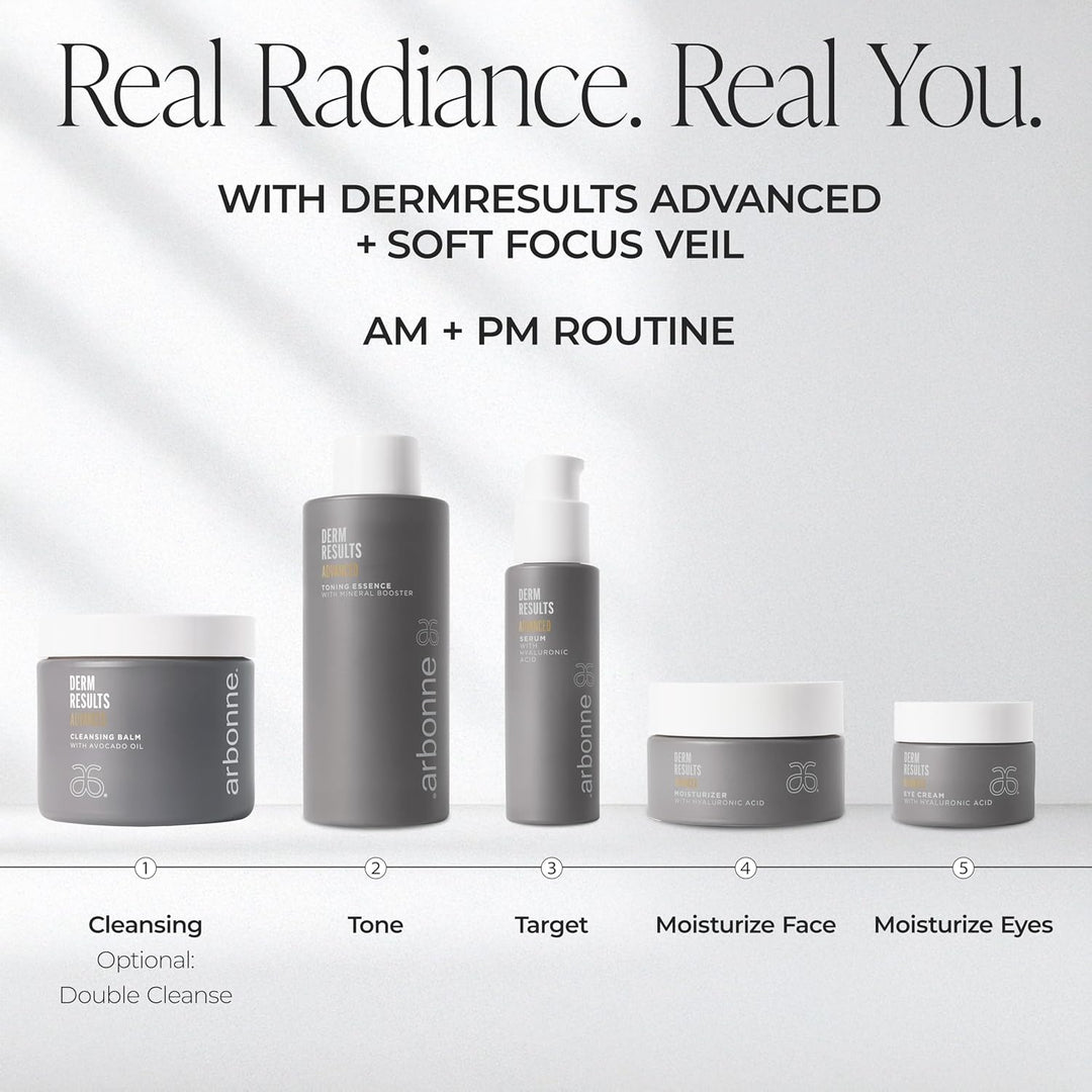 Arbonne DermResults Advanced - Paquete de 5 piezas para el cuidado...