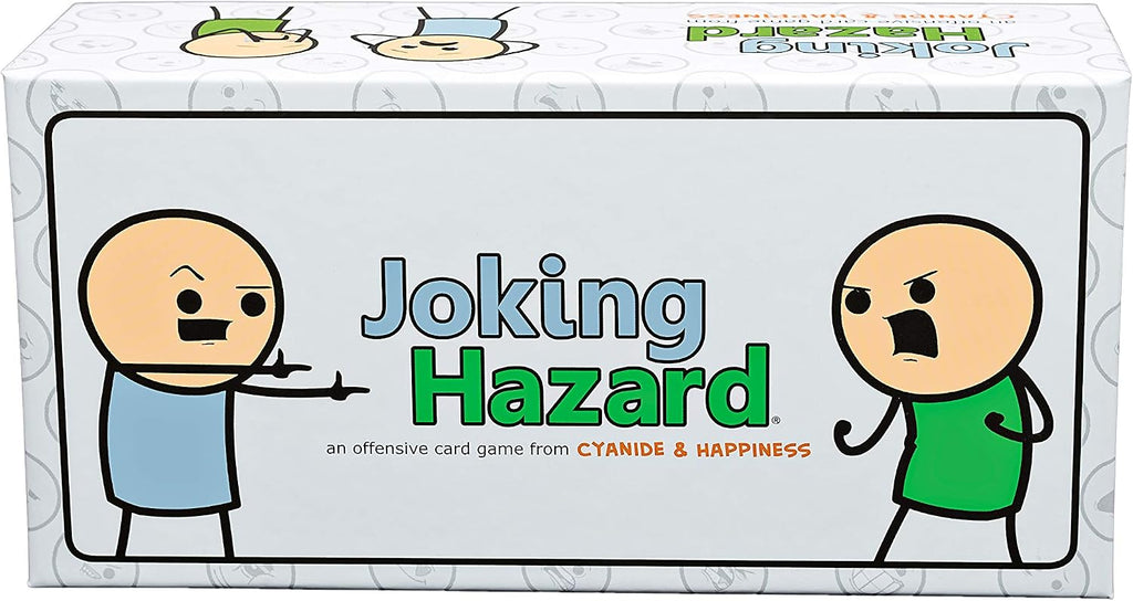 Joking Hazard by Cyanide & Happiness - Más de 360 tarjetas de cómics divertidas e inapropiadas, divertidos juegos de fiesta | Incluye tarjetas para añadir tus propias palabras