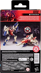 Transformers Studio Series Deluxe Class One Starscream, figura de acción