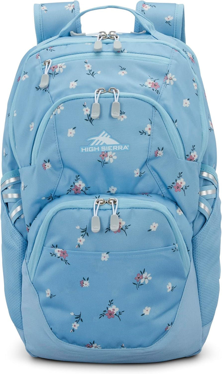 High Sierra Mochila Swoop Sg unisex, azul, (Floral\/blue), Tamaño ú...