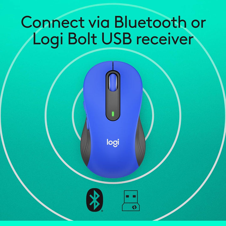 Logitech Ratón inalámbrico Signature M650 L de tamaño completo - Ma...
