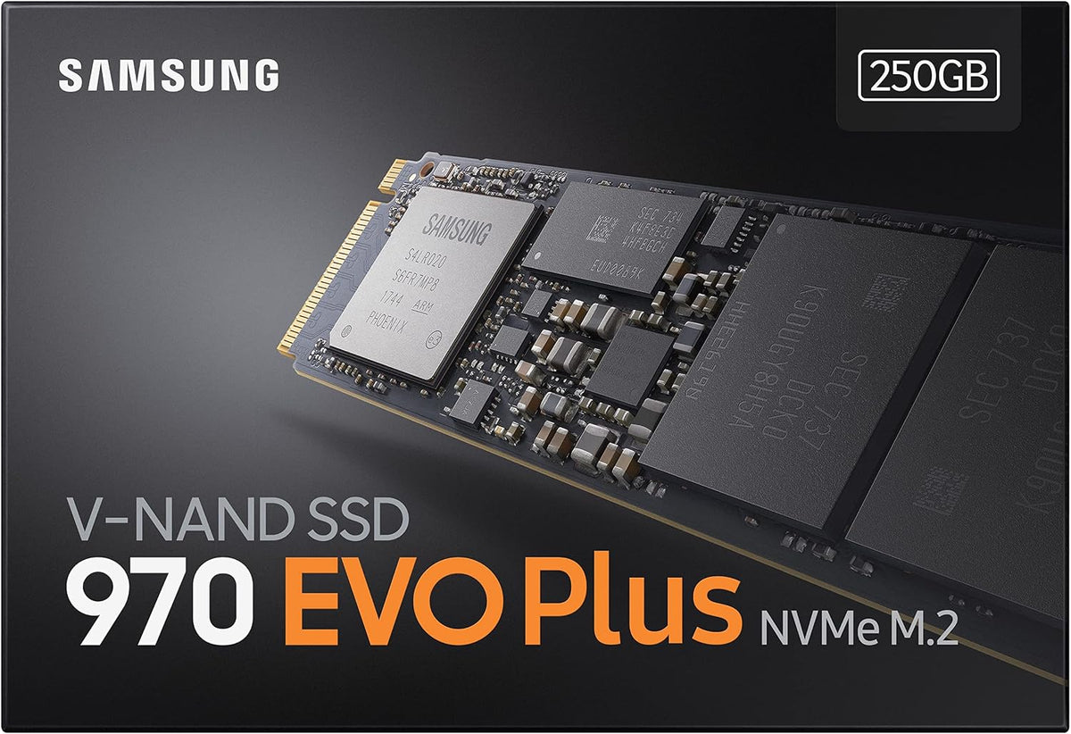 SAMSUNG 970 EVO Plus SSD 250GB NVMe M.2 Unidad interna de estado só...