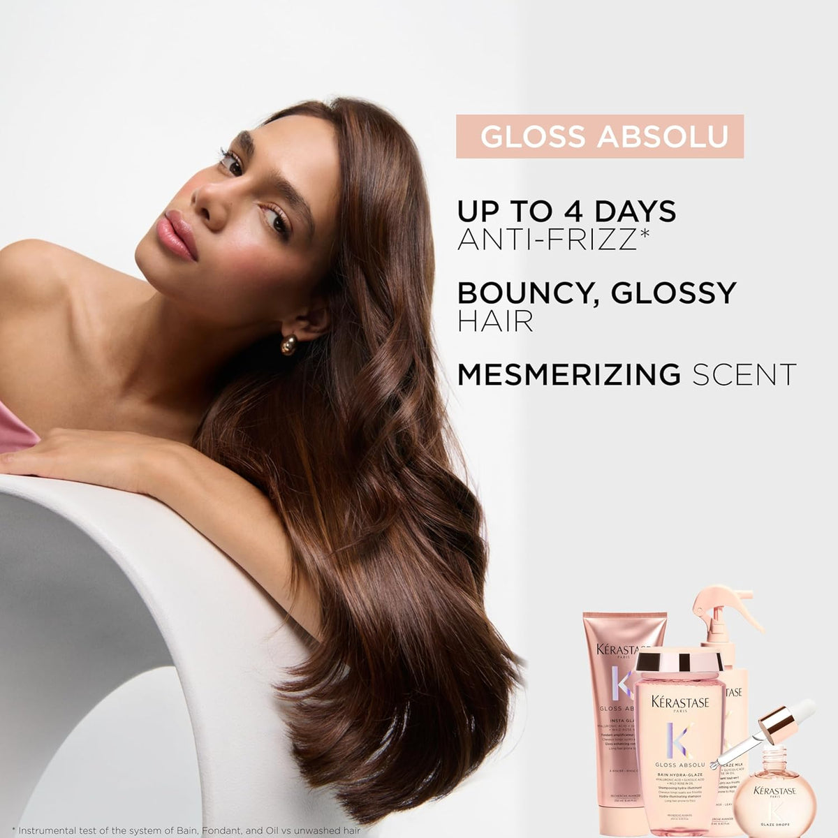 Kerastase Gloss Absolu - Acondicionador antiencrespamiento de alto...