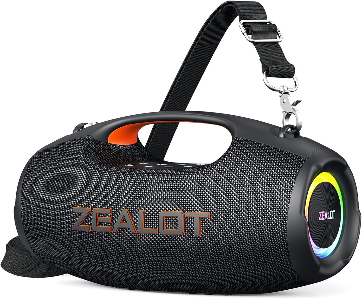 ZEALOT Altavoz Bluetooth, 90W pico al aire libre altavoces portátiles