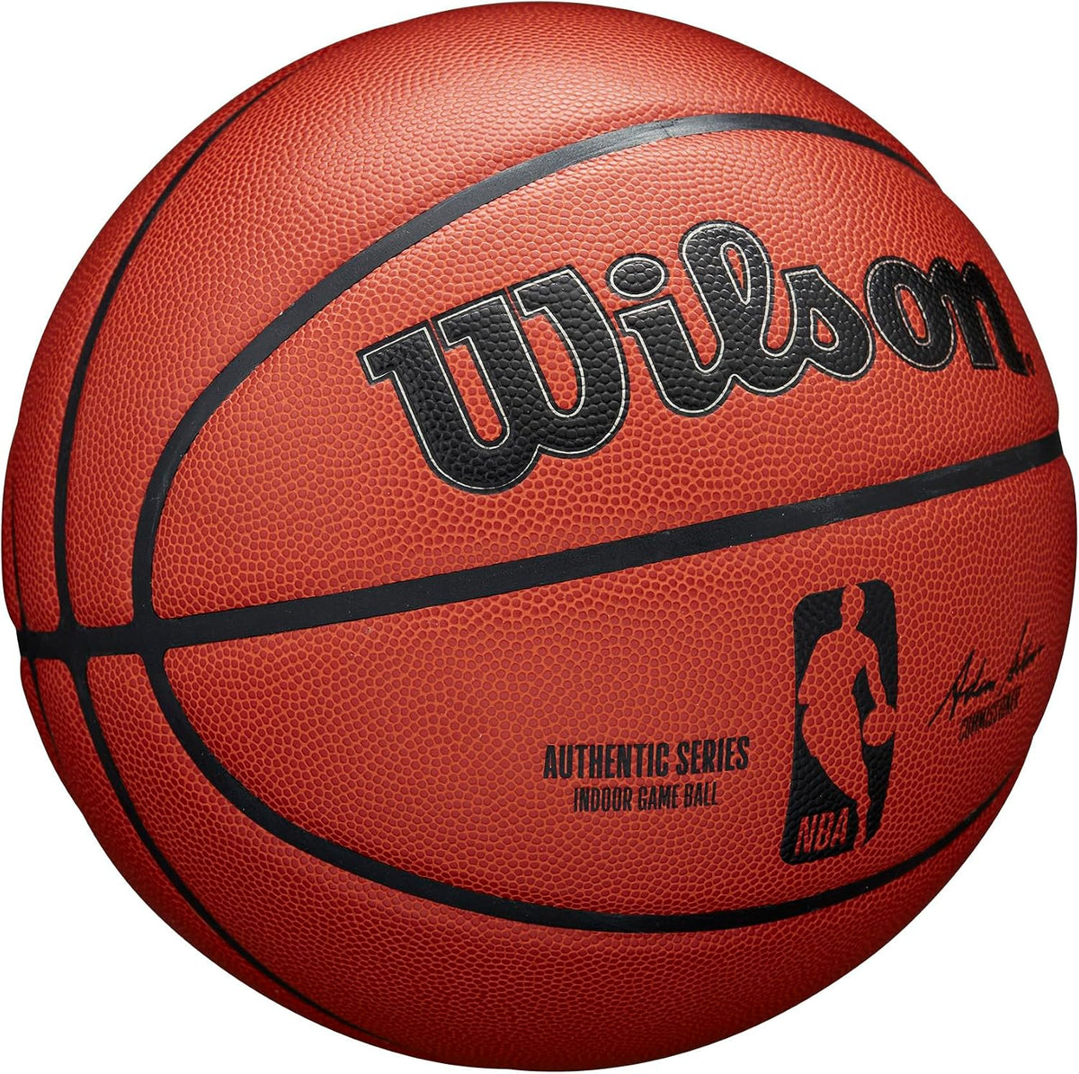 WILSON Balones de baloncesto de competición de interior auténticos de la NBA - Tamaño 6 y tamaño 7