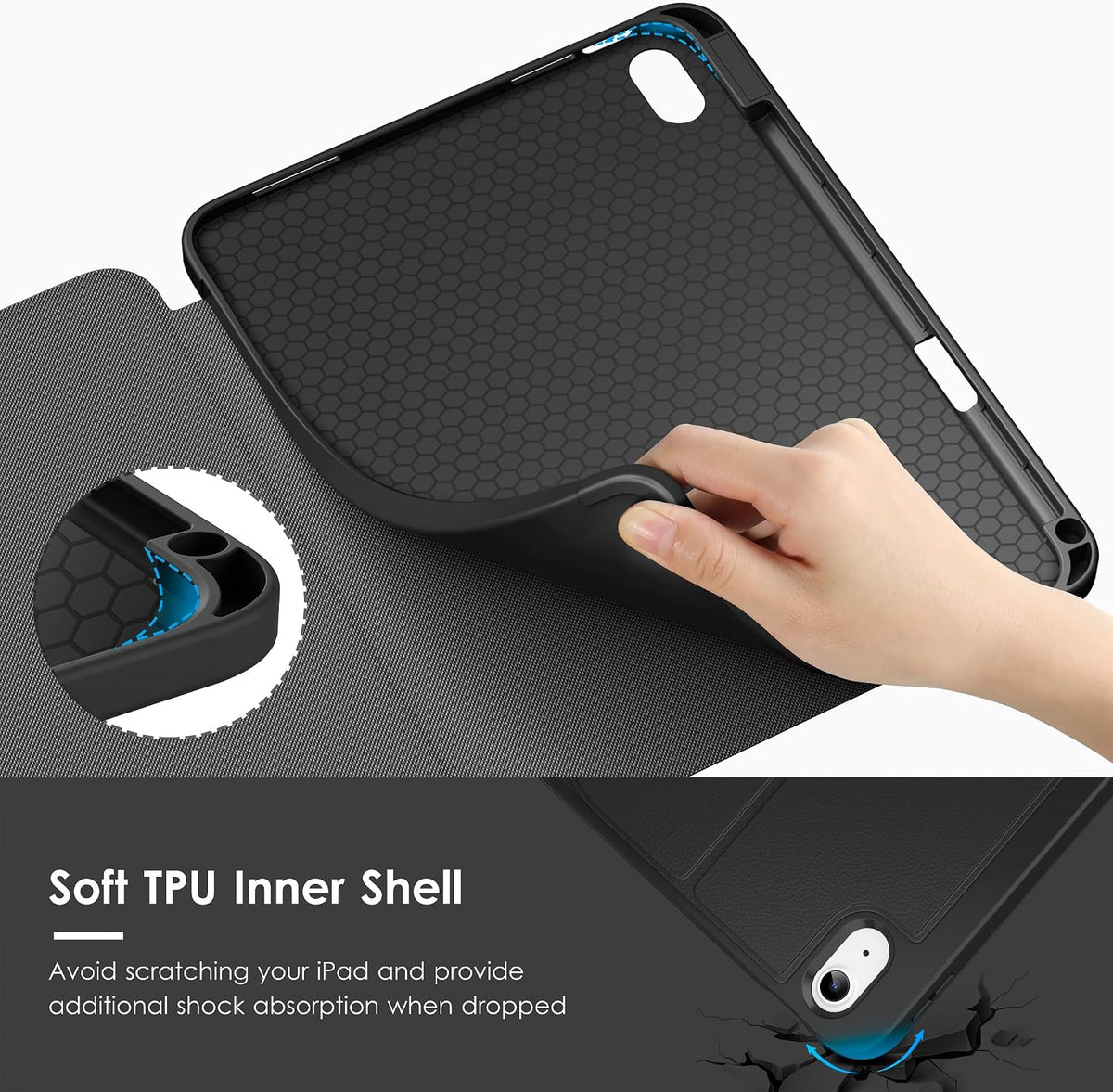 Funda para iPad (A16) de 11 pulgadas 2025 y iPad de 10ª/11ª