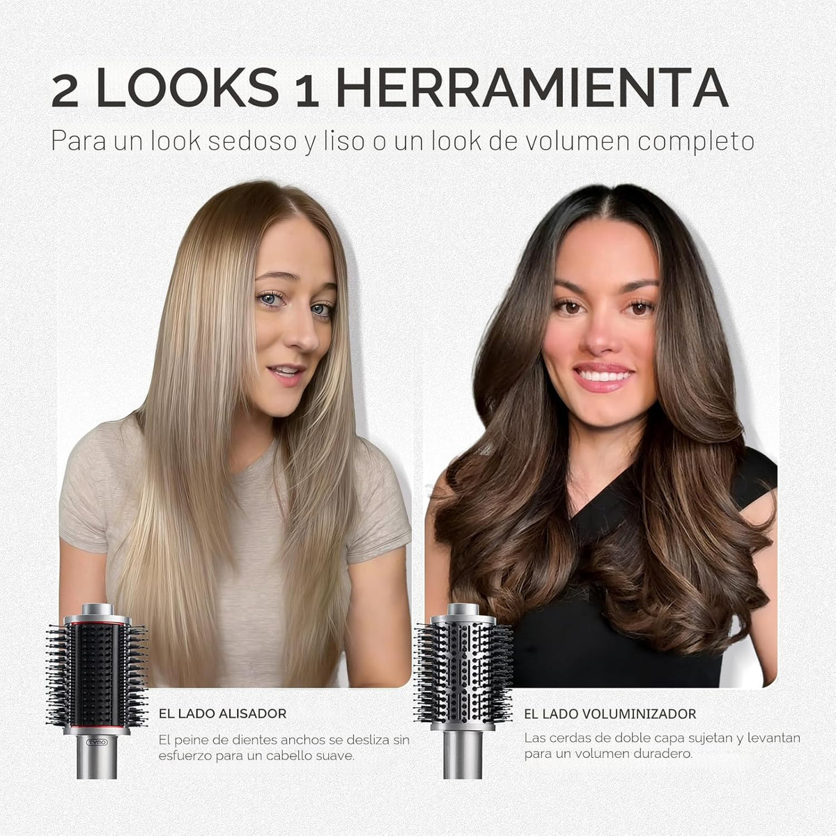 TYMO Cepillo secador de pelo 4.0, ligero 3 veces más rápido, cepill...