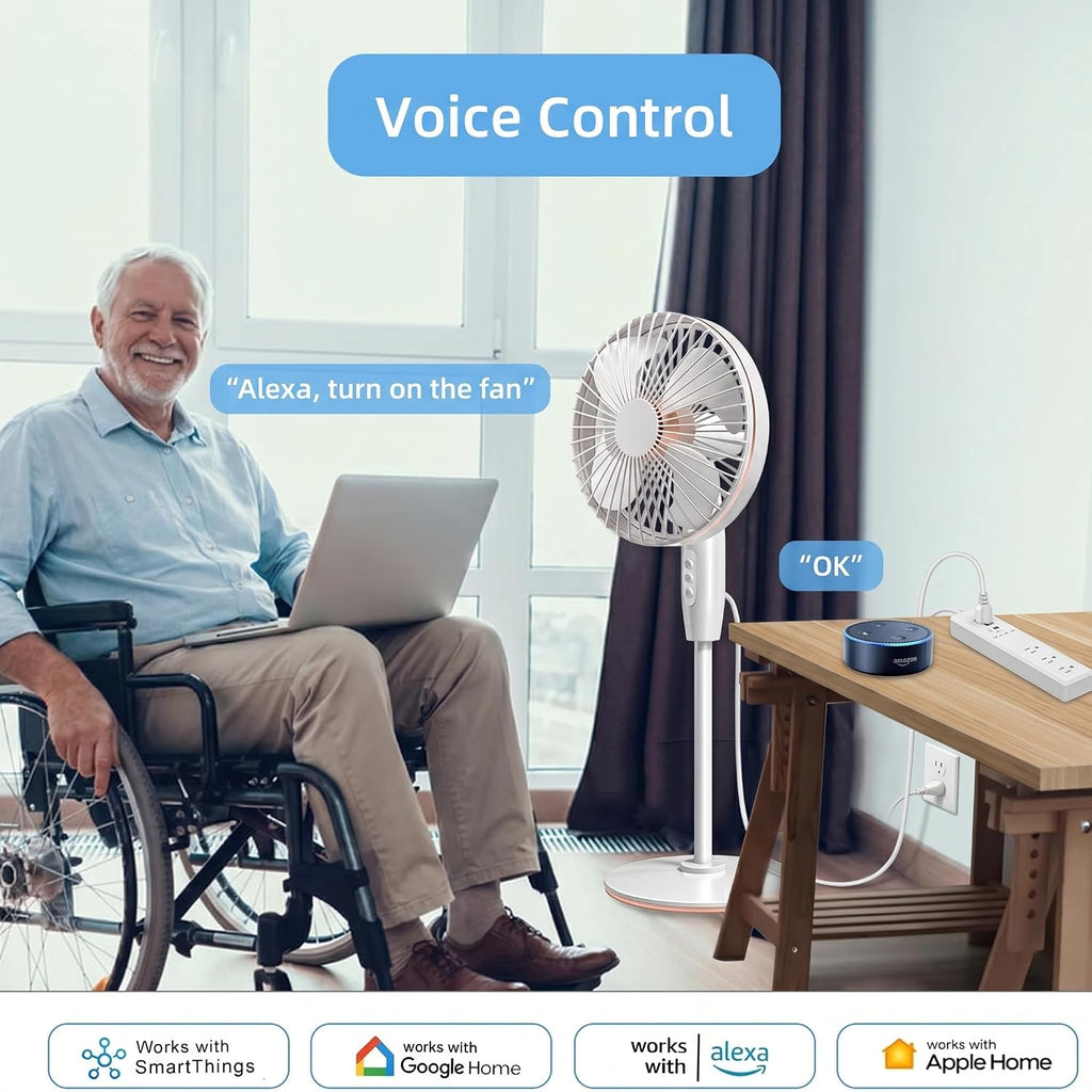 Regleta de alimentación WiFi inteligente, protector de sobretensiones con múltiples salidas de CA, control remoto WiFi, toma inteligente compatible con Alexa Google Home, función de temporizador