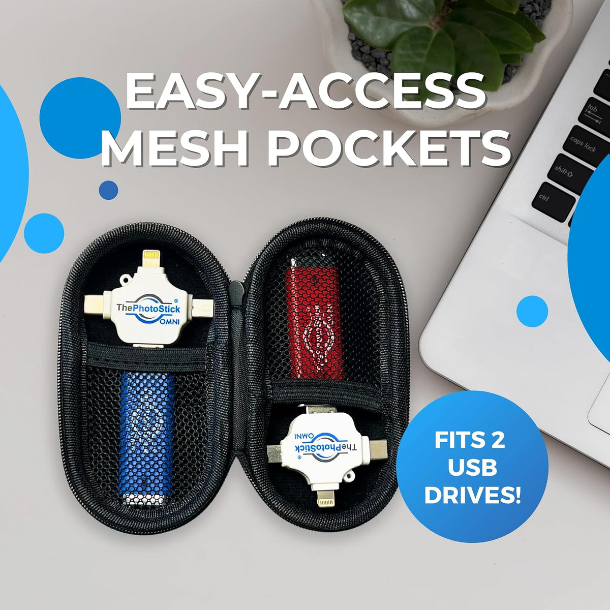 ThePhotoStick® Omni - Funda protectora de 32 GB + | Copia de seguri...