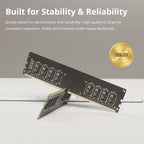 Timetec Kit de 32 GB (2 x 16 GB) DDR4 2133 MHz (PC4-2133P) PC4-17000 UDIMM RAM de escritorio - 288 pines 1.2V CL15 sin ECC sin búfer DIMM actualización del módulo de memoria