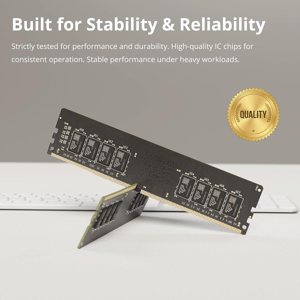 Timetec Kit de 32 GB (2 x 16 GB) DDR4 2133 MHz (PC4-2133P) PC4-17000 UDIMM RAM de escritorio - 288 pines 1.2V CL15 sin ECC sin búfer DIMM actualización del módulo de memoria