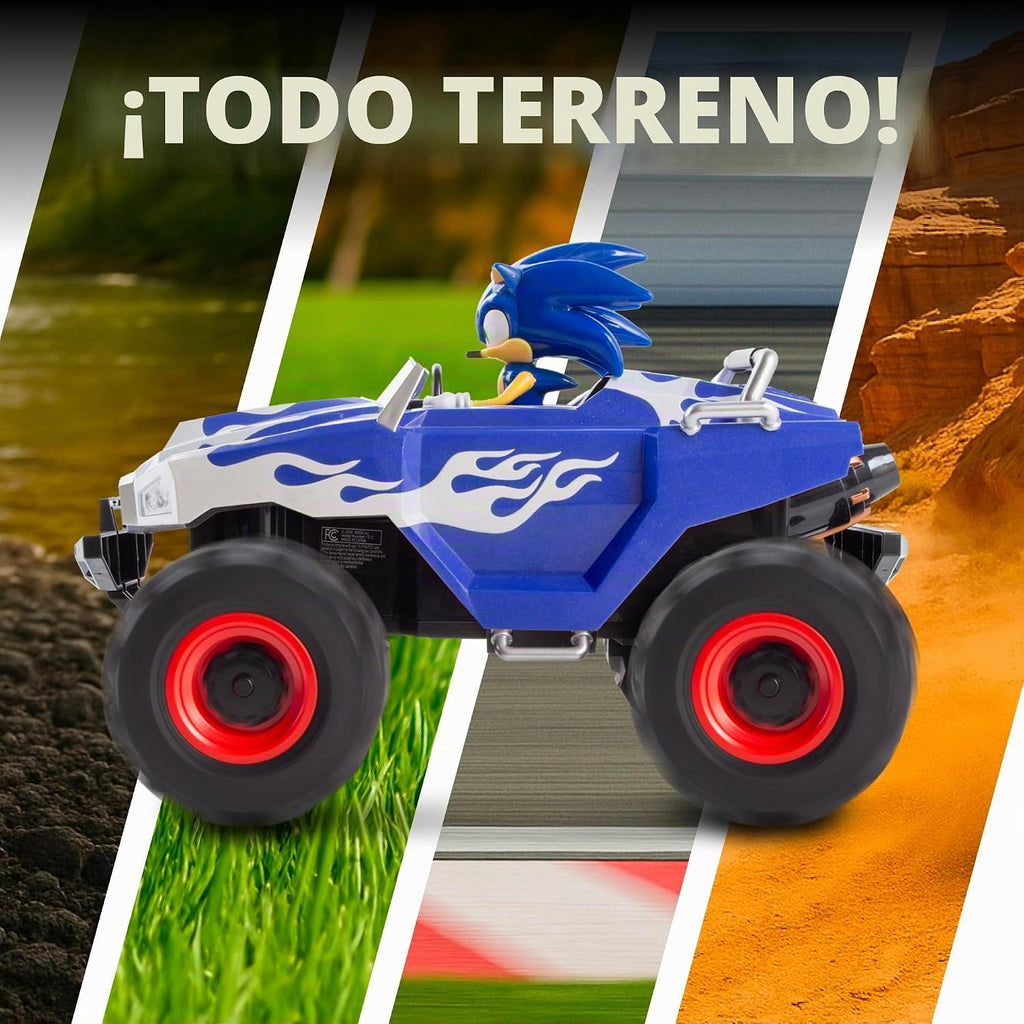 NKOK Sonic Racing CrossWorlds - Camión monstruo a control remoto