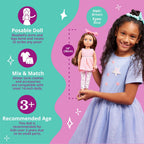 Glitter Girls – Muñeca de moda de 14 pulgadas