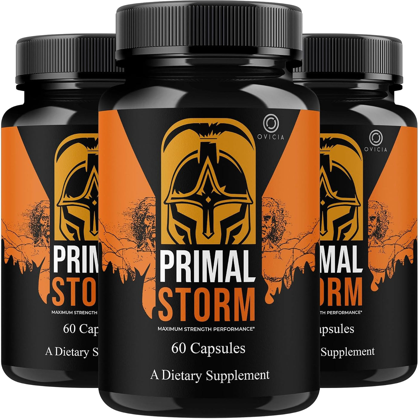 Paquete de 3 cápsulas Primal Storm \u2013 Advanced PrimalStorm Pill...