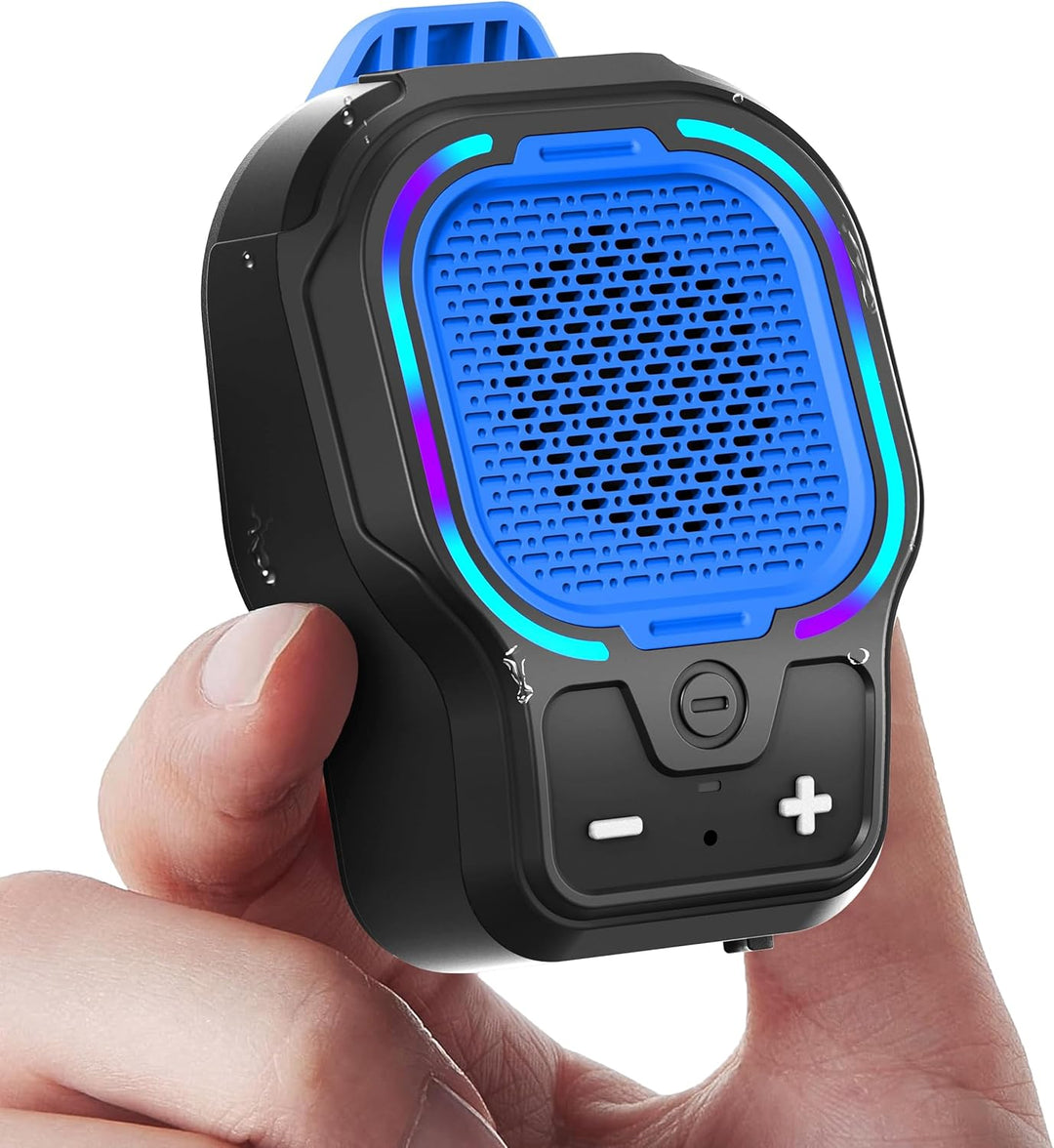 Altavoz Bluetooth portátil, altavoz inalámbrico portátil con clip m...