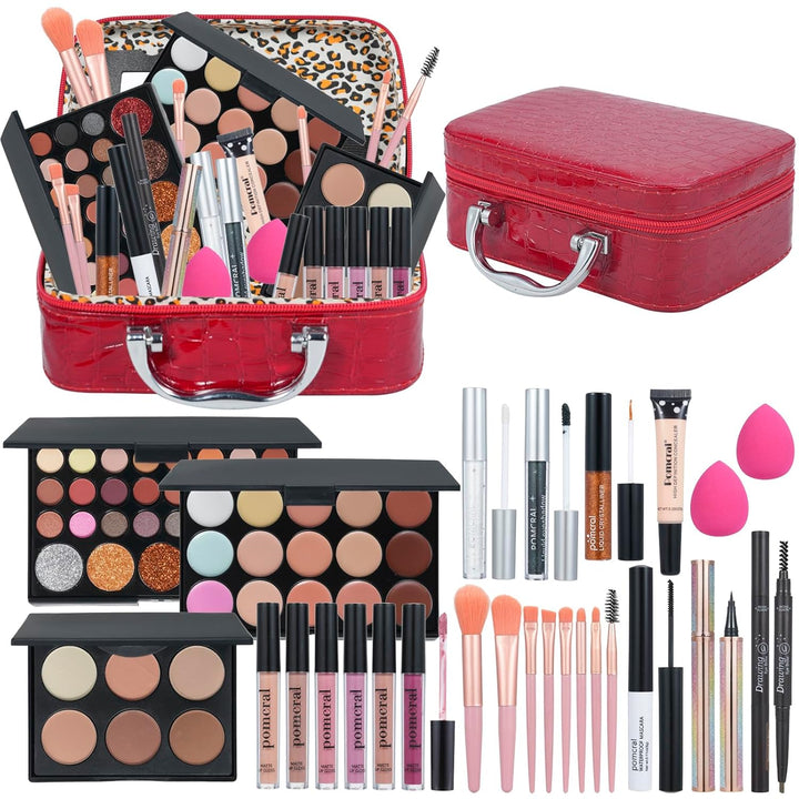 Kit de maquillaje, juego completo de maquillaje para mujeres, kit d...