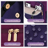 LOVEVOOK Mochila para computadora portátil para mujer, mochila de v...